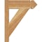 Ekena Millwork Traditional Rough Sawn Arts and Crafts Outlooker, Western Red Cedar, 6"W x 16"D x 20"H OUT06X16X20TRA03RWR - alternate 2